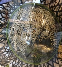 Het medaillon in het midden