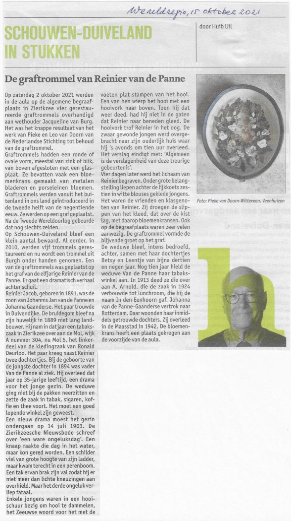 4 Gerestaureerde kransen terug in Zierikzee